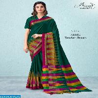 Aura akhila Wholesale cotton Silk Sarees